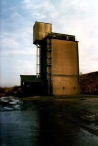 The Silo at Page Feeds in 1986. Photo courtesy of David Page.